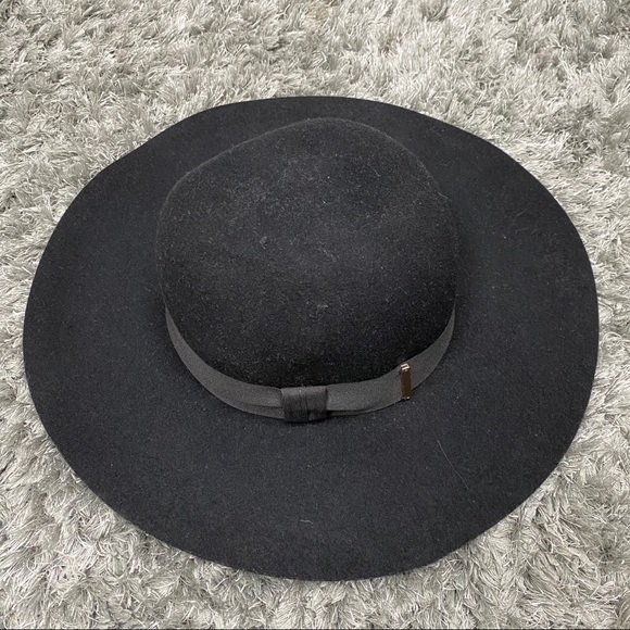 H&M Black Floppy Fedora Boho Festival Hat - Picture 2 of 14